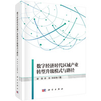 数字经济时代区域产业转型升级模式与路径9787030836397谢恩科学出版社