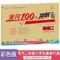 黄冈100分冲刺卷 二年级人教版 语文（18上）