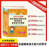 小学生全笔顺同义词近义词反义词组词造句多音多义字词典