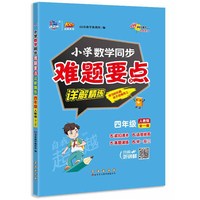 小学同步难题要点详解精练 数学人教版四年级