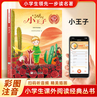 小王子 彩图注音 小学生课外阅读经典丛书大语文系列 扫码有声伴读 一二三年级儿童文学课外阅读