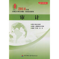 审计-2014年度注册会计师全国统一考试应试指导