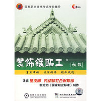 装饰镶贴工（初级）（3VCD）