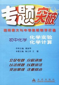 专题突破.初中化学化学实验化学计算