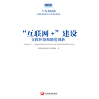 “互联网+”建设：支撑环境和制度创新（十八大以来国务院发展研究中心优秀成果选粹）