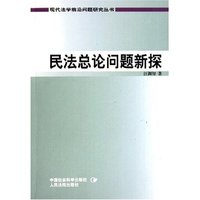 民法总论问题新探/现代法学前沿问题研究丛书
