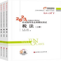 2023年注册会计师考试应试指导及全真模拟测试 税法  轻一 CPA