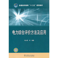 普通高等教育“十二五”规划教材 电力综合评价方法及应用