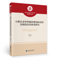 小微企业所得税政策国际比较及税收扶持体系研究