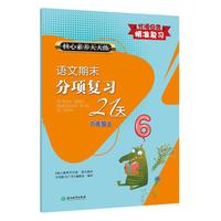 核心素养天天练 语文期末分项复习21天 六年级上