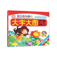 识字300个-学前知识宝库-大字大图-赠送动画VCD-赠送学习卡片