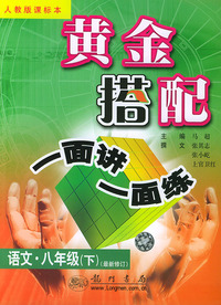 黄金搭配·一面讲一面练.语文·八年级.下:人教版课标本