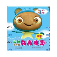 认数字-布鲁精灵身高挂图-成长早知道