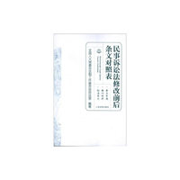 民事诉讼法修改前后条文对照表