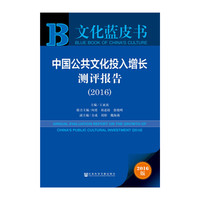 2016-中国公共文化投入增长测评报告-2016版