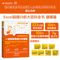 一键刷新数据分析建模：Power Query+Power Pivot实战应用 案例视频精华版  Power Query+Power Pivot集成 数据分析建模实战 数据分析效率提升 自动化分析流程
