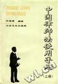 中国律师法使用手册 (上册)