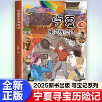 宁夏寻宝历险记 漫画书大中国历险记上海广西新疆江苏海南宁夏吉林北京台湾黑龙江内蒙古西藏陕西河北云南