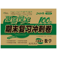 聚能闯关100分期末复习冲刺卷数学八年级下册20春(苏科版)