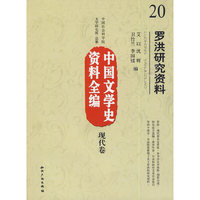 中国文学史资料全编现代卷－罗洪研究资料