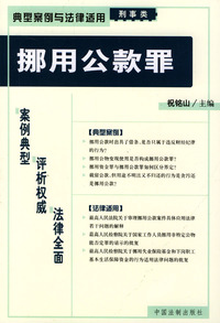 挪用公款罪——典型案例与法律适用（刑事类）24