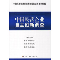 中国民营企业自主创新调查