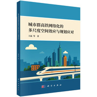 城市群高铁网络化的多尺度空间效应与规划应对9787030828088王磊科学出版社