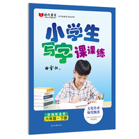 田雪松小学生写字课课练（部编版适用）·六年级·下册