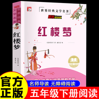 红楼梦 世界经典名著童话故事儿童文学畅销读物 小学生一二三四五六年级课外阅读暑假寒假好书