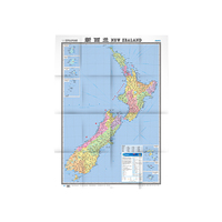 新西兰-世界热点国家地图-大字版