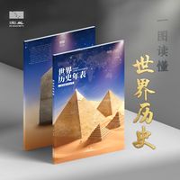 世界历史年表（一张图，概览万年世界文明史。一张年表，尽观世界文明发展变迁历程）