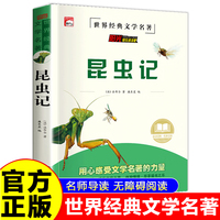 昆虫记 世界经典名著童话故事儿童文学畅销读物 小学生一二三四五六年级课外阅读暑假寒假好书