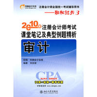 2010年 审计－注册会计师考试课堂笔记及典型例题精析