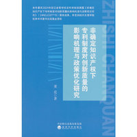 非确定知识产权下专利制度对创新质量的影响机理与政策优化研究