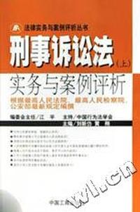刑事诉讼法实务与案例评析(上下)/法律实务与案例评析丛书