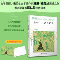 八月之光（福克纳作品精选集 诺奖得主福克纳巅峰代表作 意识流小说里程碑 略萨 马尔克斯 莫言 余华等文学大师一致推崇 人民文学正版图书）