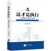 这才是执行——办理执行案件