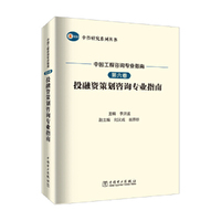 中咨研究系列丛书 中国工程咨询专业指南 第六卷 投融资策划咨询专业指南