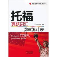 托福真题词汇频率统计表