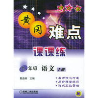 黄冈难点课课练九年级语文上册：语文版
