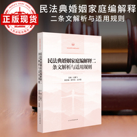 民法典婚姻家庭编解释二条文解析与适用规则