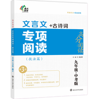 （高分阅读）文言文专项阅读（技法篇）九年级+中考版