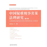 中国疑难刑事名案法理研究(第六卷)