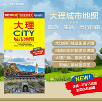 2025年新版 大理地图（大理市旅游交通地图）北斗地图精品打造 交通旅游住宿生活 大比例尺城区图 展开864*594mm CITY城市地图系列
