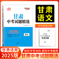 天利38套 2025甘肃中考 语文 中考试题精选