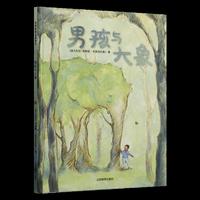 《男孩与大象》正版现货，儿童温暖治愈绘本，勇气与成长故事书，亲子共读暖心图画书，教会孩子善良与责任的成长读物