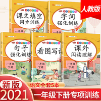 一年级下册语文专项书全套看图写话阅读理解训练人教版每日一练