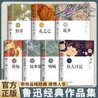 鲁迅经典作品集：孔乙己  青少年初中经典名著小说