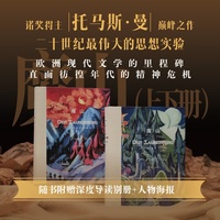 魔山 精装纸面拼布脊上下册 托马斯曼诞辰150周年逝世70周年纪念版 当当自营正版