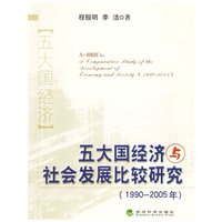 五大国经济与社会发展比较研究（1990-2005年）